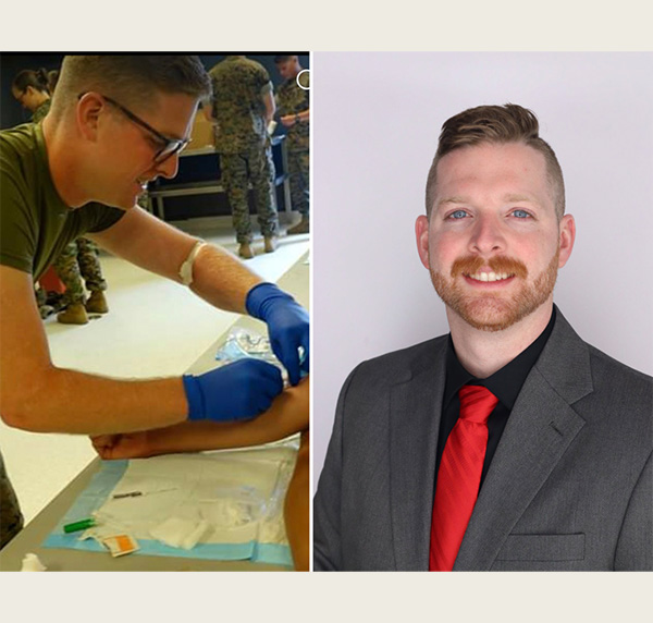 Graduating senior Bradley Black