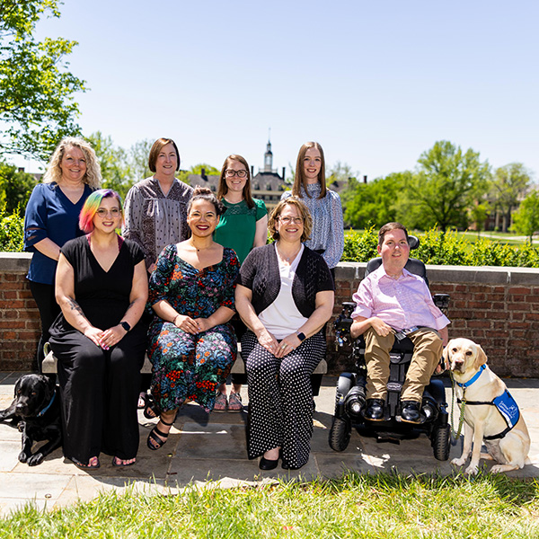 The staff of the Miller Center for Student Disability Services at Miami University