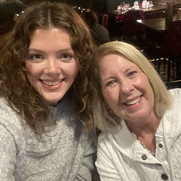 Nicole Corn with Debbie Brown