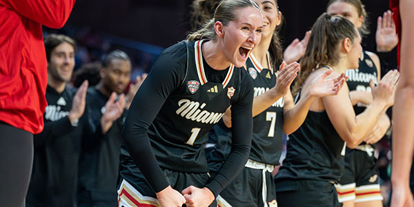 Miami University's women's basketball team