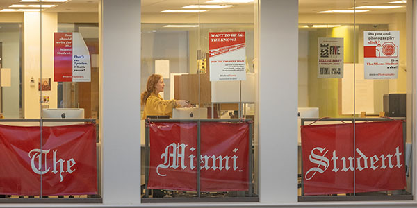 The Miami Student offices