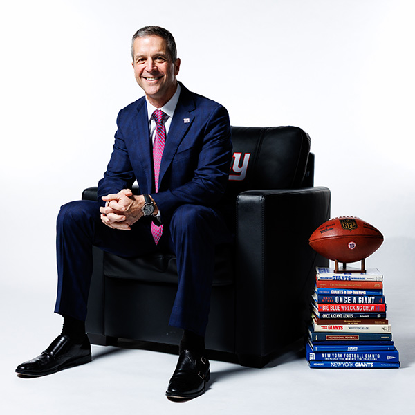 John Harbaugh (photo courtesy of the New York Giants)